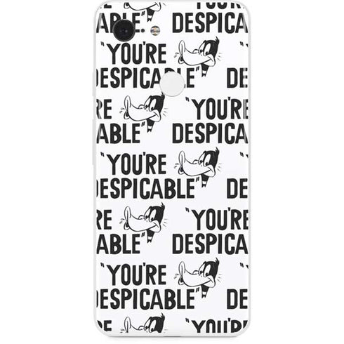 Looney Tunes Daffy Duck Youre Despicable Grid Google Pixel 3 Skin